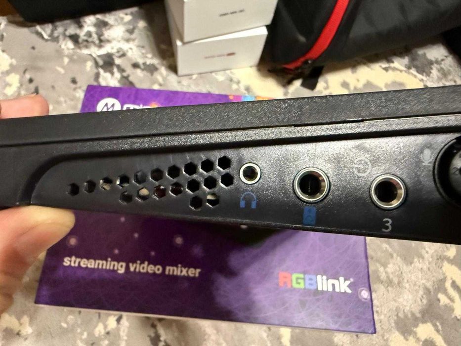 MIXER VIDEO RGBlink Mini-MX Live Streaming Video Audio Mixer
