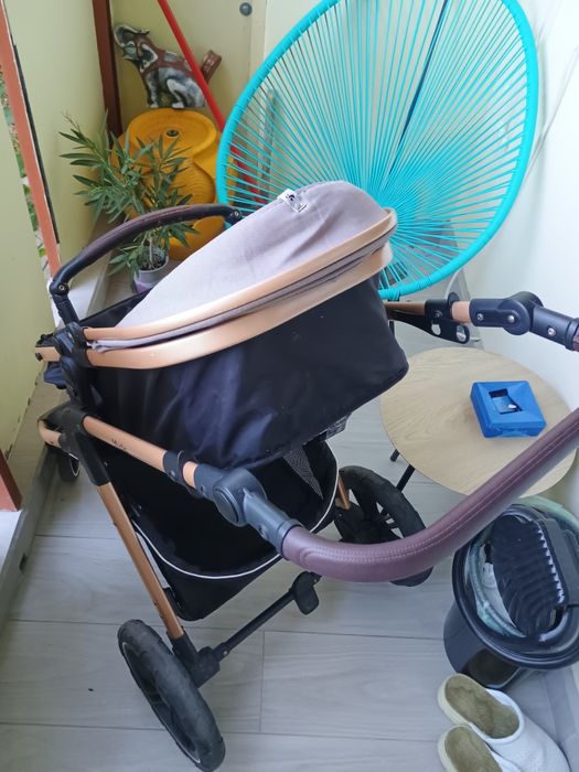 Бебешка количка кобинирана+зимен чувал