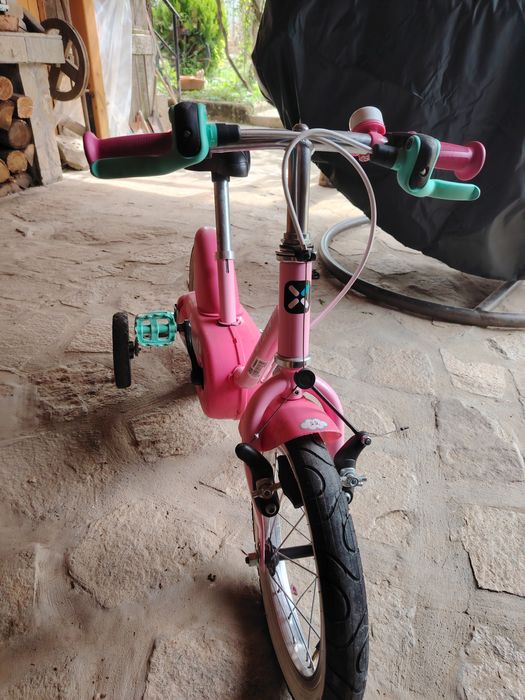 Розово колело B TWIN 14цола