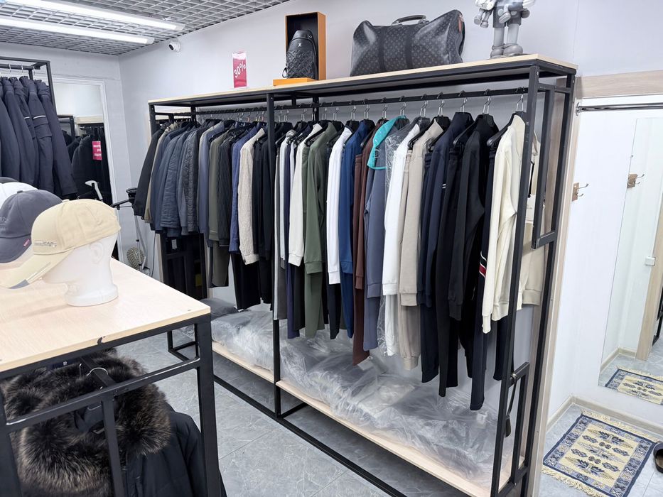 Остатки товара мужская одежда