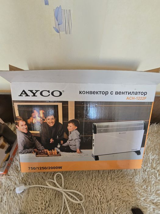 Конвектор с вентилатор