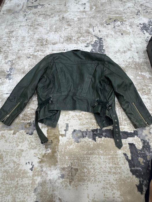 Куртка кожаная, триуголка