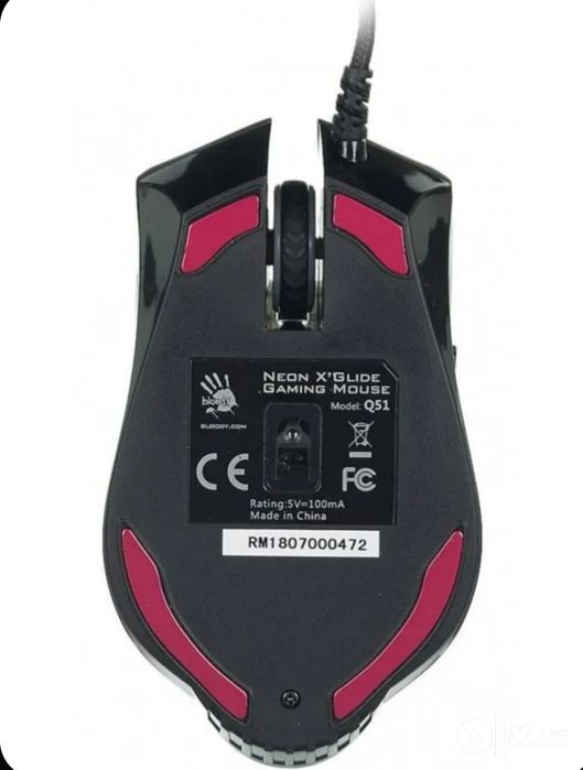 Новая игровая мышь A4Tech Bloody (RGB подсветка, 1ms)