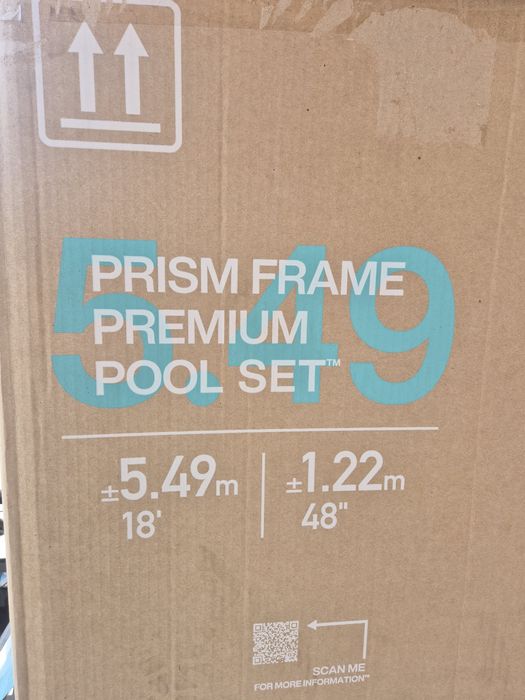 Intex басейн 5.49 x 1.22 м със стълба