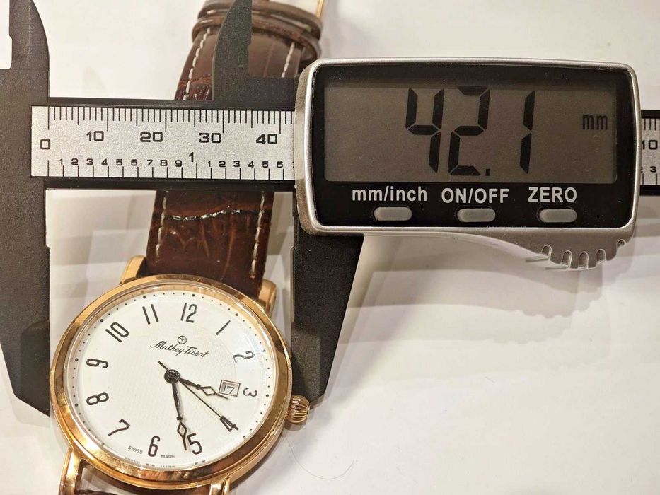 Нов швейцарски часовник Mathey-Tissot City (Sapphire/Swiss Made)