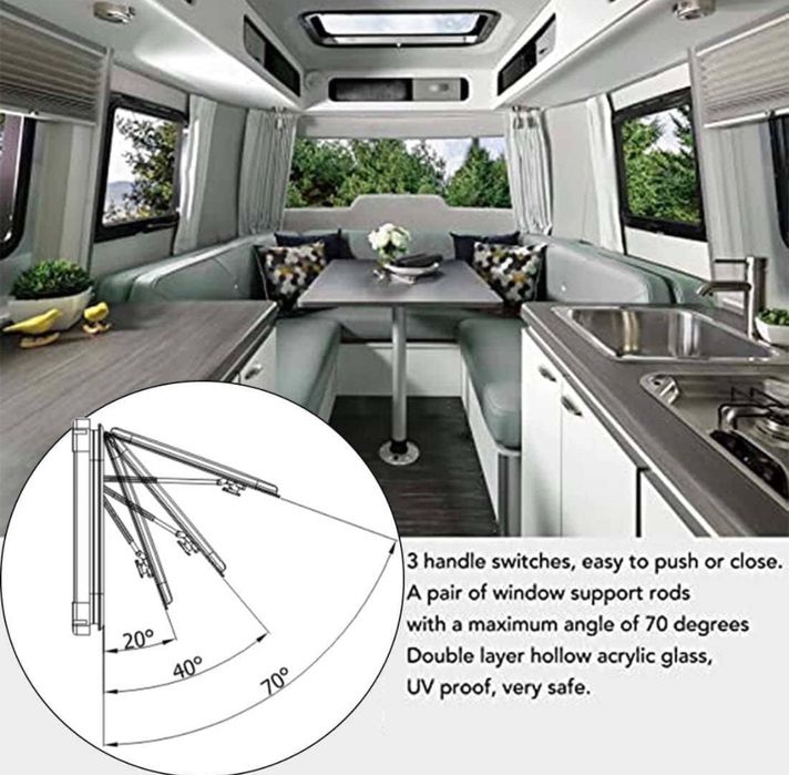 Прозорец кемпер каравана