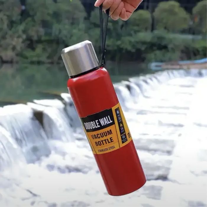 Термос с двухслойной и вакуумной теплоизоляцией 1000мл.