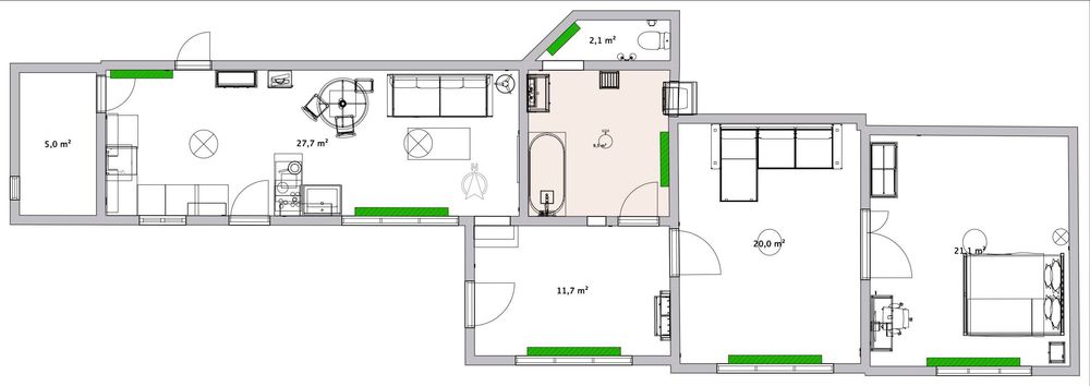 Casa la intrarea in Scheii Brasovului, acces direct spre Poiana Brasov
