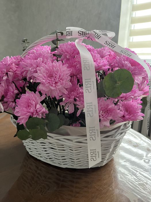 Цветы корзина 15000