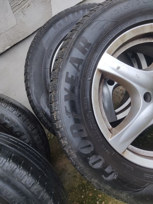 Set Jante R16 cu Cauciuri Good Year M+S all season