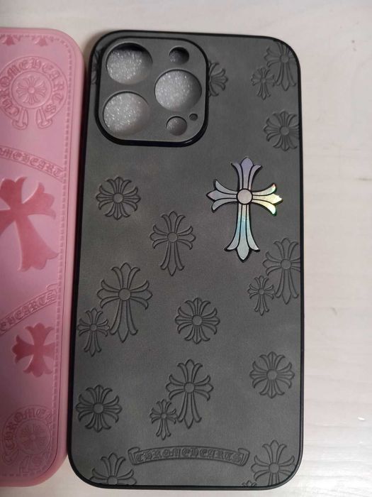 Кейс Chrome hearts за iphone 15 pro max, 16 pro max