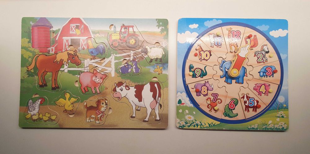 Дървени образоветлни играчки