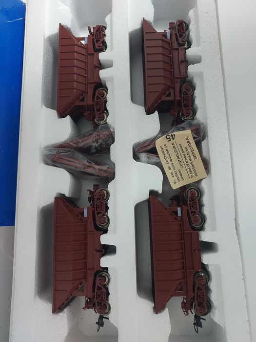 Set 4 vagoane marfa Roco