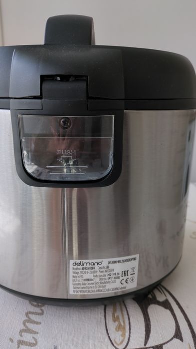 Delimano Multicooker Optimo – 5L, чисто нов