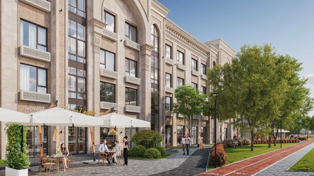 2 ком, Новый Узбекистан, с кадастром (CH)