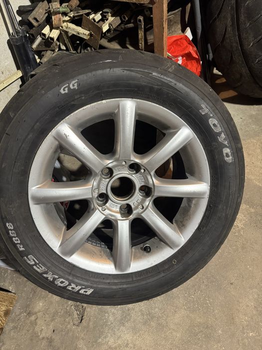 Джанти bbs 5x112 r15 et37 7j 57.1mm с полуслик toyo proxes r888r 235/50
