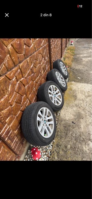 Roti/jante BMW 5x120 215/55 R16 de vara dot 2024