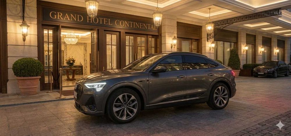 Луксозен автомобил с шофьор за балове, сватби и специални поводи – AUDI e tron 55 quattro/408к.с