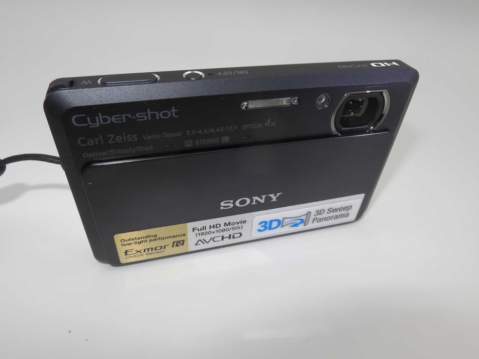 Sony Cyber-shot DSC TX9 ултра тънък и компактен фотоапарат, дигитална камера с голям тъч екран, Exmor R в отлично състояние, пълен комплект