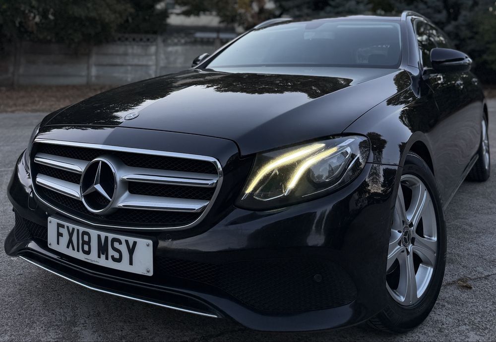 Mercedes Benz - E 220 - Diesel - 2018 - 2.0 Diesel - Euro 6 - 190 Cai Putere - Automat - 9G Tronic - 9 Trepte - Full Led - Xenon - Navigatie mare -