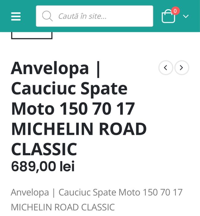 Cauciuc spate moto 17