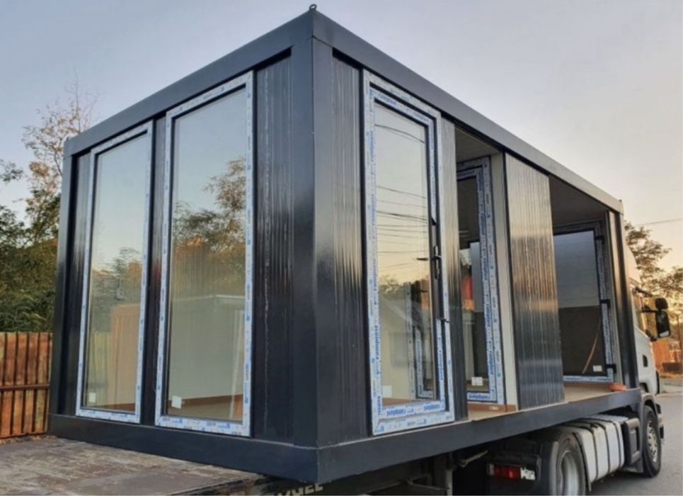 Vand containere modulare izolate echipate complet birou , santier