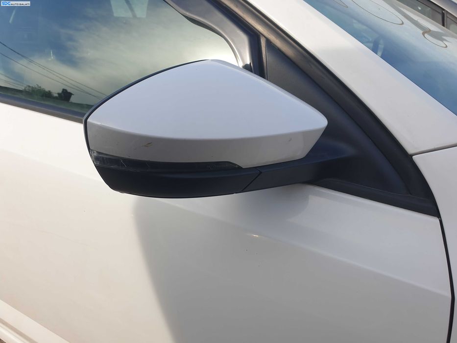 Oglinda Dreapta Electrica cu Incalzire Fara Pliere Rabatare Skoda Octavia 3 2013 - 2017 Culoare LF9E [K4753]