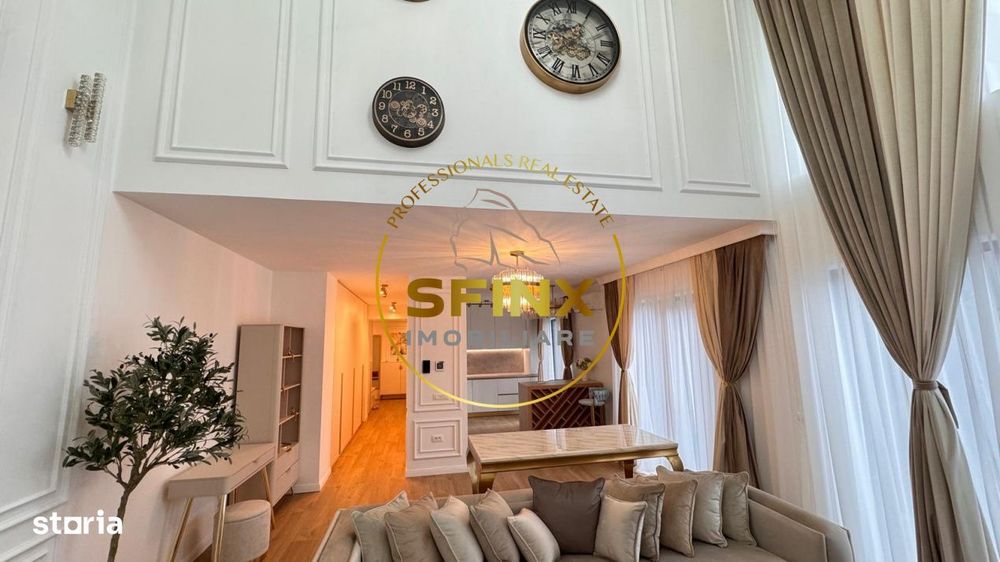 Duplex  Premium Cloud9 | Pipera | Metrou | Loc de parcare | 3 bai