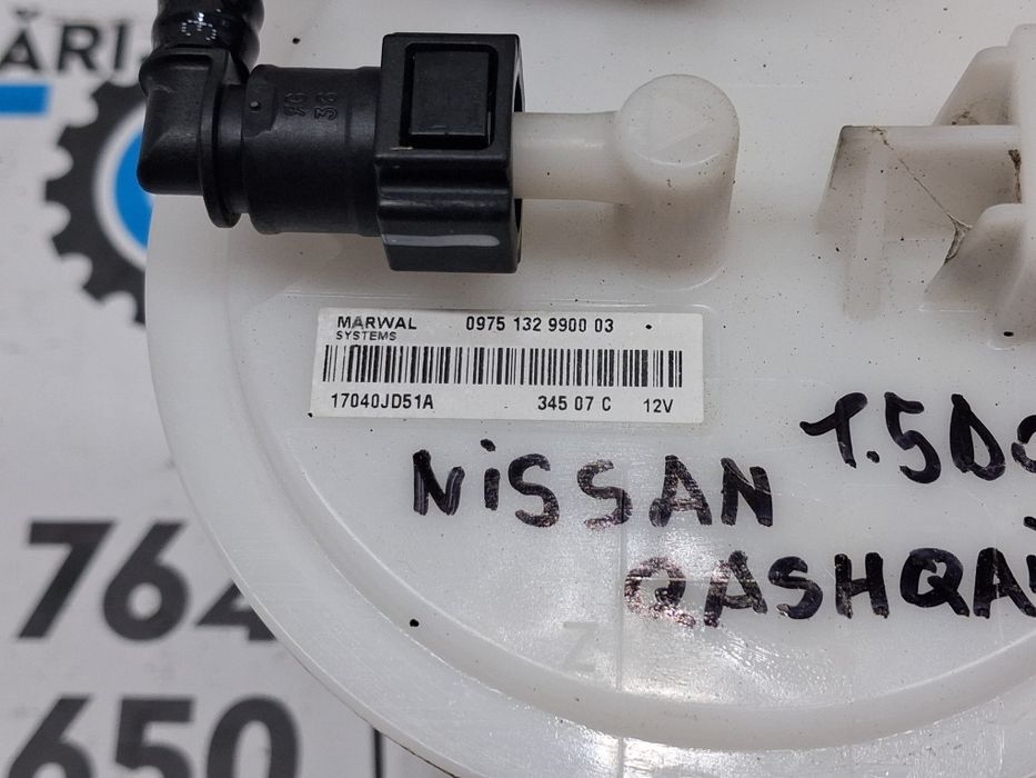 Plutitor rezervor 1.5 dci Nissan Qashqai 2007