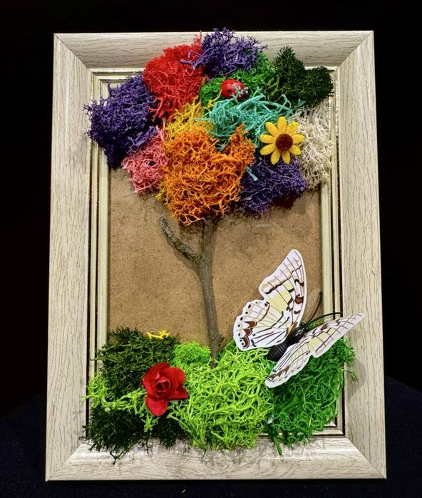 Аранжировки със скандинавски мъх