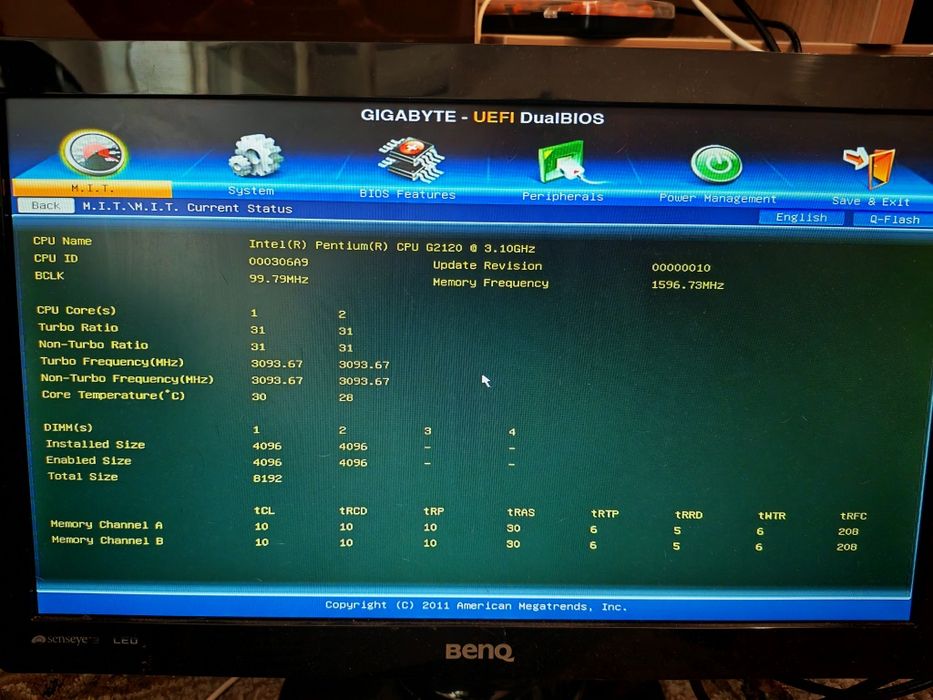 Unitate pc i3 2130, 8gb DDR3, 120gb ssd