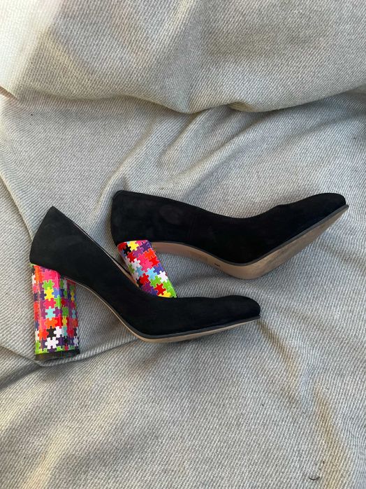 Pantofi dama piele întoarsă 36