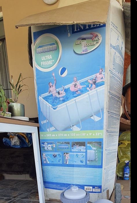 Piscină Premium Intex Ultra Frame 549 x 274 x 132 cm