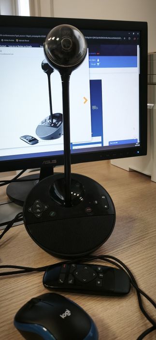 Sistem Videoconferință Logitech BCC950 - Complet, Stare Excelentă