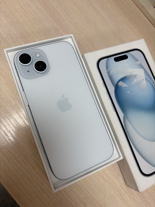 Продам айфон 15 iphone 15 128 гб новый без ремонтов оригинал