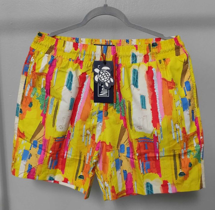 Мъжки детски бански шорти бързо съхнене за деца 2г-13г Vilebrequin