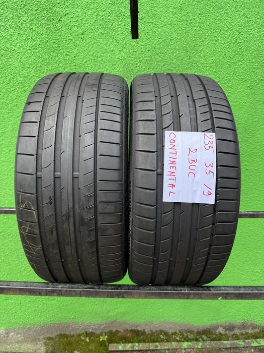 235/35/19 CONTINENTAL PROFIL 6MM Profil rămas 80%