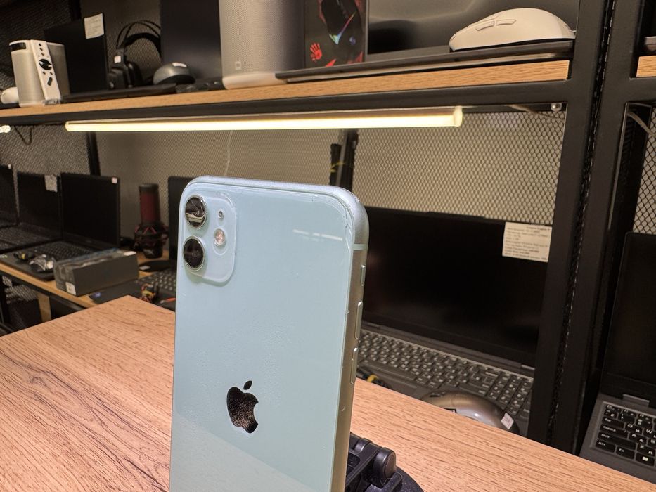 iPhone 11, 128 GB, АКБ75%, зеленый, 1448/А10