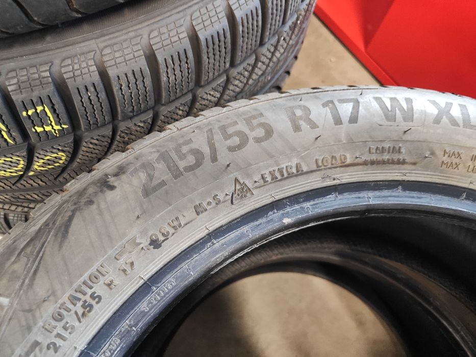 2бр.всесезонни гуми 215/55/17 Continental