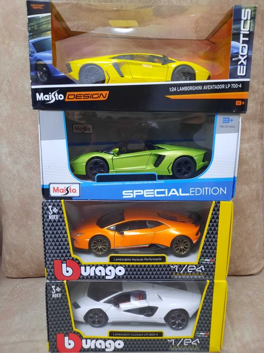 Машинка модели коллекционные