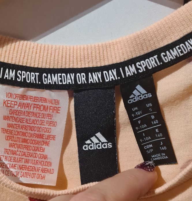 Tricou Adidas fete, 9-10 ani, 140 cm
