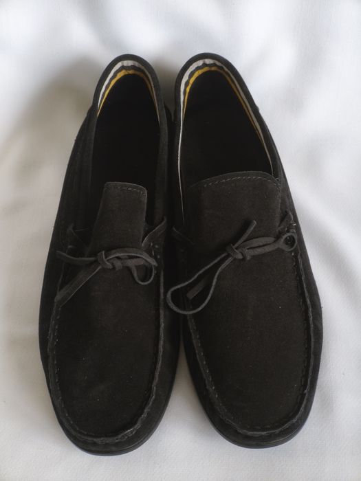 Мъжки мокасини, естествен велур, номер 45