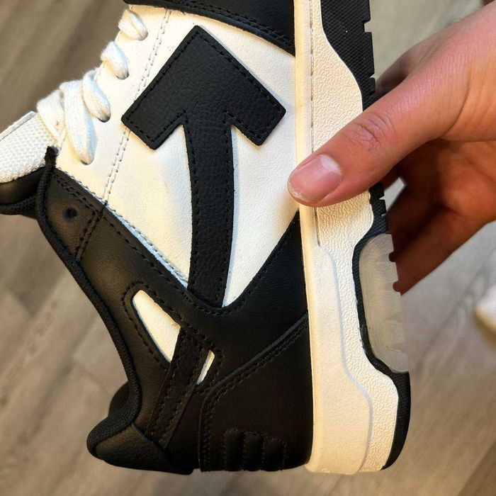 #SUMMER SALE# OFF-White Out Of Office PANDA Black White Negru Alb - Verificare Colet -
