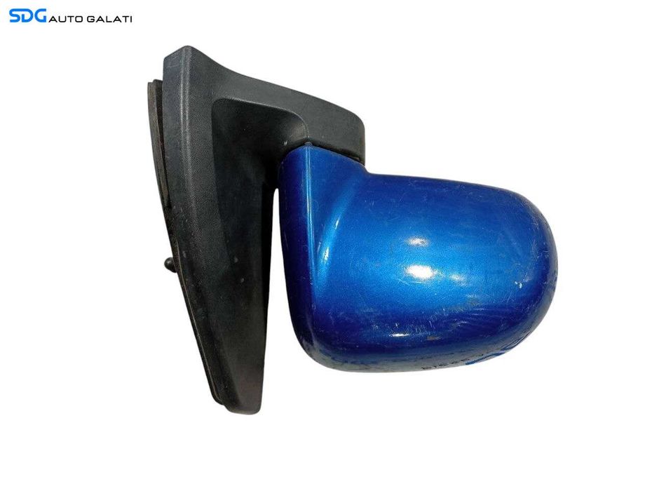 Oglinda Dreapta Manuala Hyundai Atos 1999 - 2003 Culoare Albastru [LR0779]