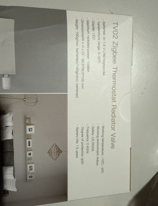 Qiumi Zigbee Termostat Radiator Valvă,Programabil Smart Wifi Mufă M30