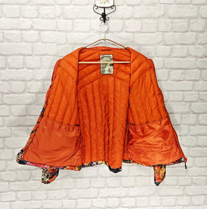 ROKK Lightweight  Дамско флоарално яке с пух размер 2XL / XXL