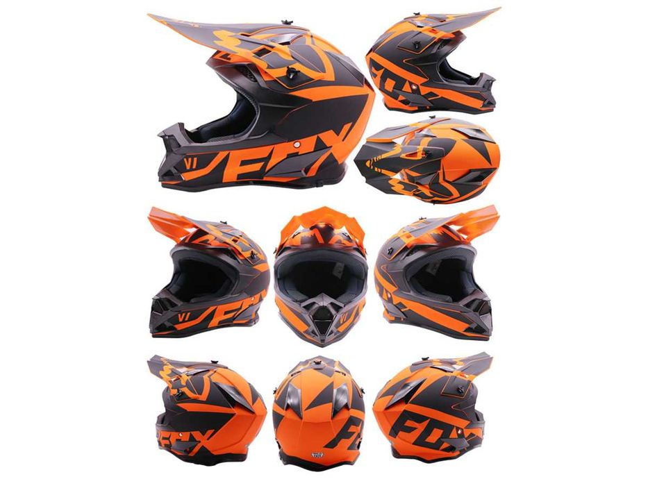 Каска мотокрос спускане колело мотор екстремно ATVOneal Fox Racing100%