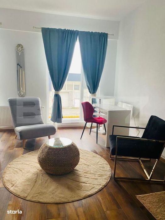Garsoniera moderna, complet utilata si finisata cu gust - zona Steagu