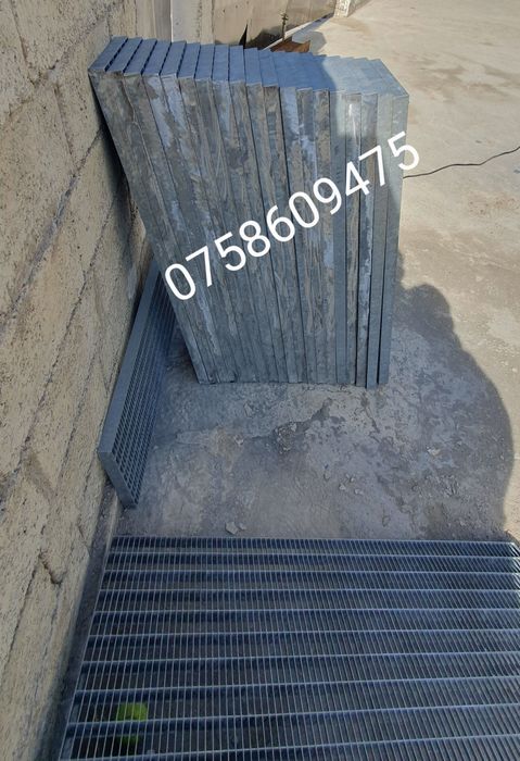 Trepte zincate 110x28cm