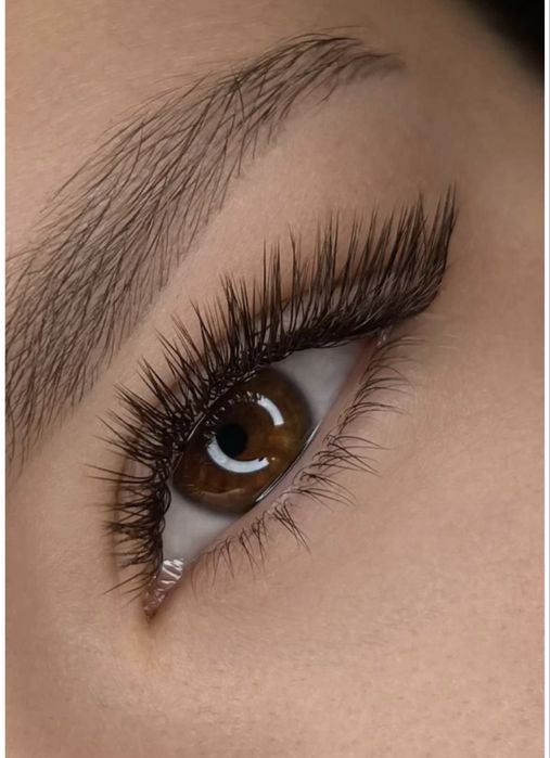 Красивые ресницы наращивание